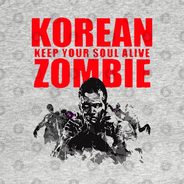 korean zombie Cage Fighter by WikiDikoShop